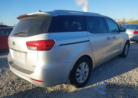 2016 Kia Sedona Lx from USA, damaged, VIN KNDMB5C15G6198935